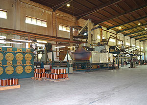 僑洋環形變壓器銅線部車間