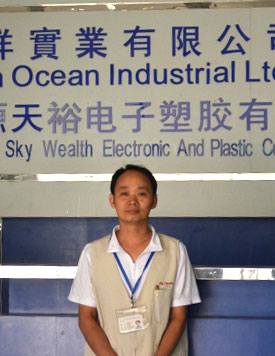 僑洋環形變壓器資深工程師鐘民興