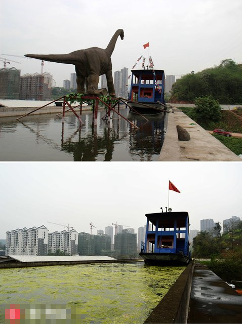 僑洋實(shí)業(yè)帶你直擊重慶“人造天河”兩年后變“綠藻河” 僑洋實(shí)業(yè)帶你直擊重慶“人造天河”兩年后變“綠藻河”