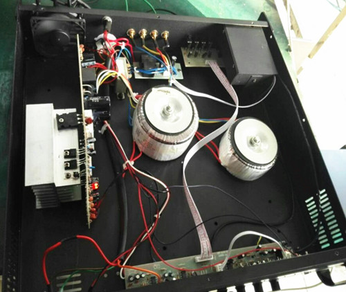 環形變壓器應用于功放中