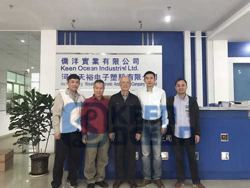 佛山南海-博電子有限公司再次蒞臨僑洋實業