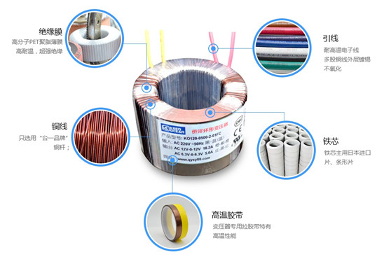 僑洋環(huán)形變壓器——1000家全球知名品牌共同見證 僑洋環(huán)形變壓器——1000家全球知名品牌共同見證