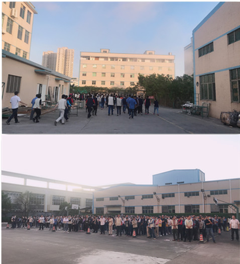 僑洋實業2020年消防演習:人員疏散 僑洋實業2020年消防演習:人員疏散