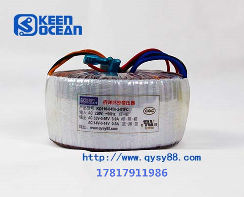 僑洋環形<a href='/Products/gelibianyaqi.html' class='keys' title='點擊查看關于隔離變壓器的相關信息' target='_blank'>隔離變壓器</a> 僑洋環形隔離變壓器